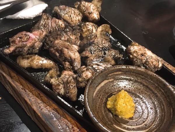 みやざき地頭鶏炭火焼