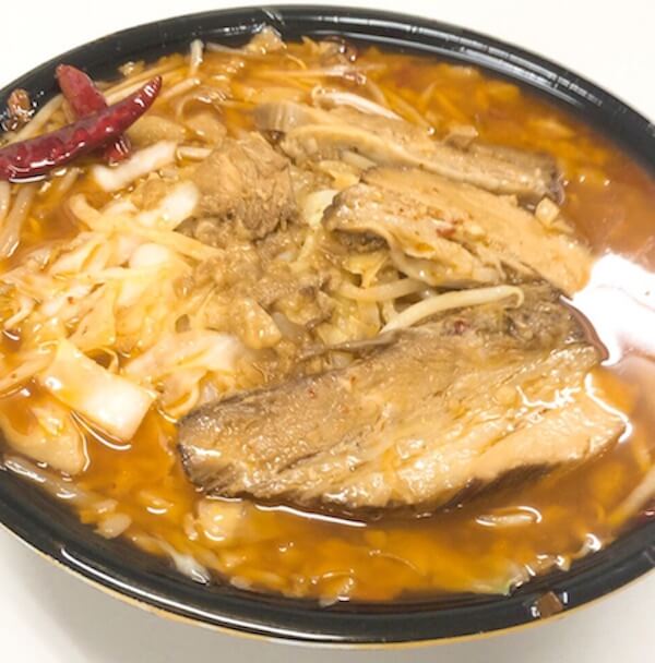 梅田で出前ランチ;二郎系ラーメン