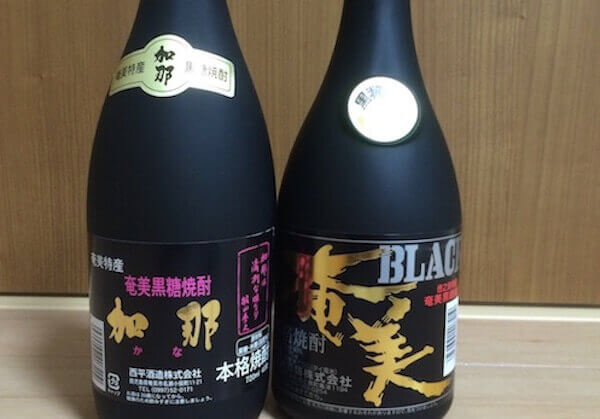 ビッグ２奄美店で黒糖焼酎