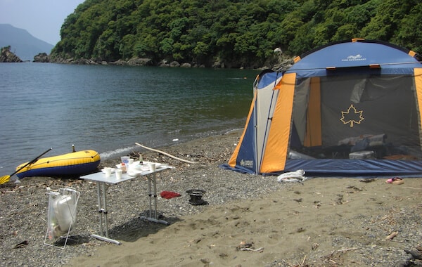 若狭湾で素潜り・海水浴