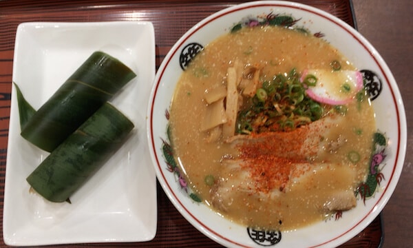 紀ノ川SAで和歌山ラーメン