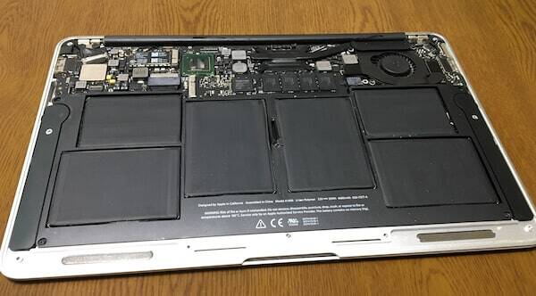 MacBook Airのバッテリーが寿命なので、自分で交換してみた | 日々是 ...