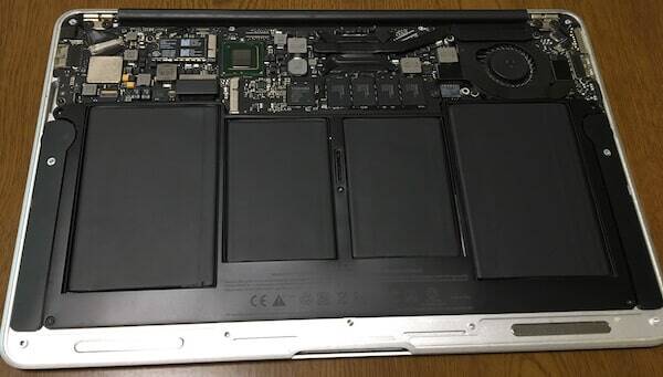 MacBook Airのバッテリーが寿命なので、自分で交換してみた | 日々是 ...