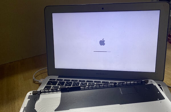 MacBook Airのトラックパッドをクリックしてもうまく反応しないので 